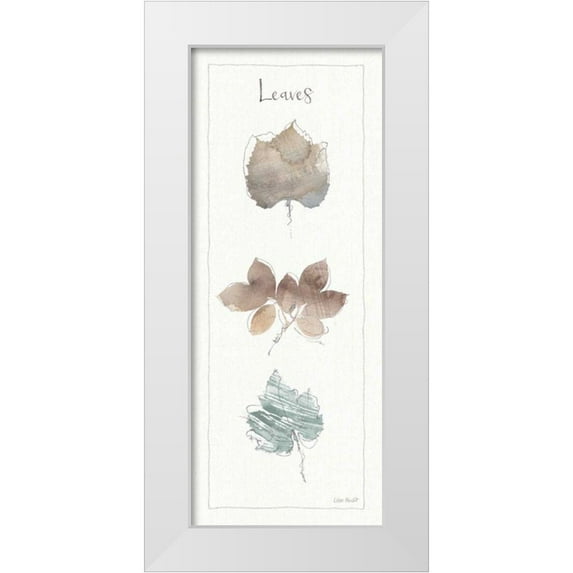 Audit, Lisa 10x18 White Modern Wood Framed Museum Art Print Titled - A Woodland Walk XVI