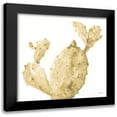 thumbnail image 1 of Audit, Lisa 12x12 Black Modern Framed Museum Art Print Titled - Mixed Greens XXXV Gold, 1 of 5