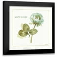 thumbnail image 1 of Audit, Lisa 12x12 Black Modern Framed Museum Art Print Titled - My Greenhouse White Clover, 1 of 5