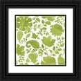 thumbnail image 1 of Audit, Lisa 12x12 Black Ornate Wood Framed with Double Matting Museum Art Print Titled - Pink Garden Step 03C, 1 of 4