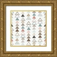 thumbnail image 1 of Audit, Lisa 12x12 Gold Ornate Wood Framed with Double Matting Museum Art Print Titled - Forest Friends Step 03A, 1 of 4
