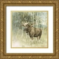 thumbnail image 1 of Audit, Lisa 12x12 Gold Ornate Wood Framed with Double Matting Museum Art Print Titled - Natures Call V neutral, 1 of 4
