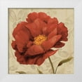 thumbnail image 1 of Audit, Lisa 12x12 White Modern Wood Framed Museum Art Print Titled - Floral Romance I C, 1 of 4