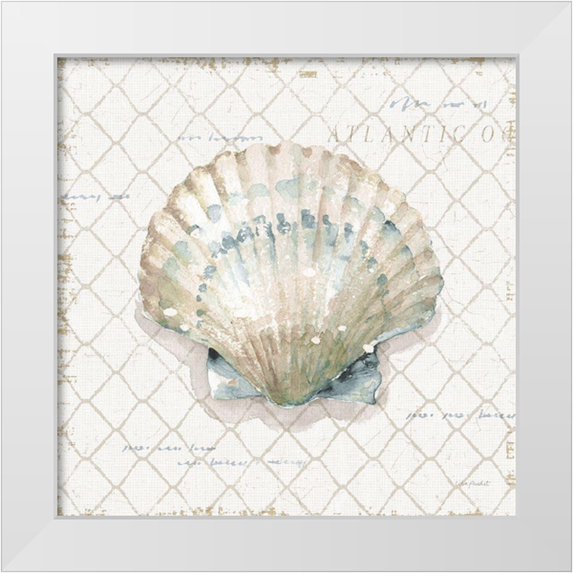 Audit, Lisa 12x12 White Modern Wood Framed Museum Art Print Titled - Ocean View III