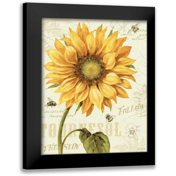 Audit, Lisa 12x14 Black Modern Framed Museum Art Print Titled - Under the Sun I