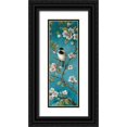 thumbnail image 1 of Audit, Lisa 13x32 Black Ornate Wood Framed with Double Matting Museum Art Print Titled - Blossom IV, 1 of 4