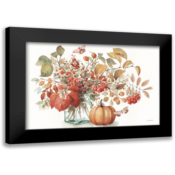 Audit, Lisa 14x11 Black Modern Framed Museum Art Print Titled - Autumn in Nature 01 on White