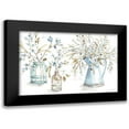 thumbnail image 1 of Audit, Lisa 14x11 Black Modern Framed Museum Art Print Titled - Blue Escape 01, 1 of 5