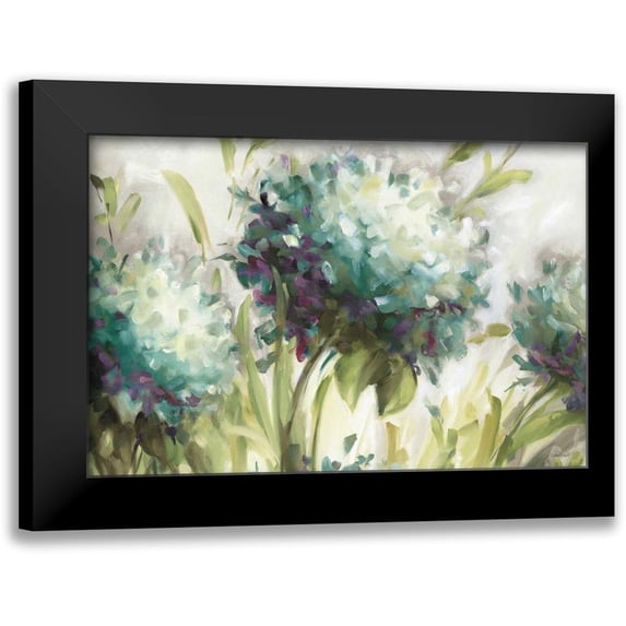 Audit, Lisa 14x11 Black Modern Framed Museum Art Print Titled - Hydrangea Field