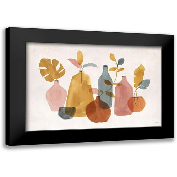 Audit, Lisa 14x11 Black Modern Framed Museum Art Print Titled - Terracotta 01