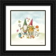 thumbnail image 1 of Audit, Lisa 15x15 Black Ornate Wood Framed with Double Matting Museum Art Print Titled - Everyday Gnomes II-Garden, 1 of 4