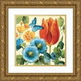 thumbnail image 1 of Audit, Lisa 15x15 Gold Ornate Wood Framed with Double Matting Museum Art Print Titled - Summer Brights III, 1 of 4