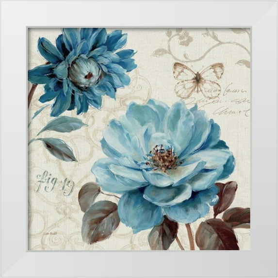 Audit, Lisa 15x15 White Modern Wood Framed Museum Art Print Titled - A Blue Note III