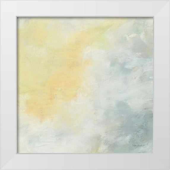 Audit, Lisa 15x15 White Modern Wood Framed Museum Art Print Titled - Golden Sky 03