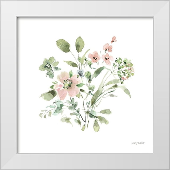 Audit, Lisa 15x15 White Modern Wood Framed Museum Art Print Titled - Inner Garden 03