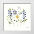 thumbnail image 1 of Audit, Lisa 15x15 White Modern Wood Framed Museum Art Print Titled - Lovely Blues II, 1 of 4
