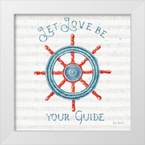 Audit, Lisa 15x15 White Modern Wood Framed Museum Art Print Titled - Nautical Life V