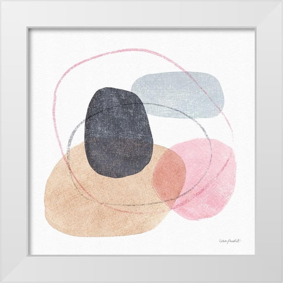 Audit, Lisa 15x15 White Modern Wood Framed Museum Art Print Titled - Think Pink 10A