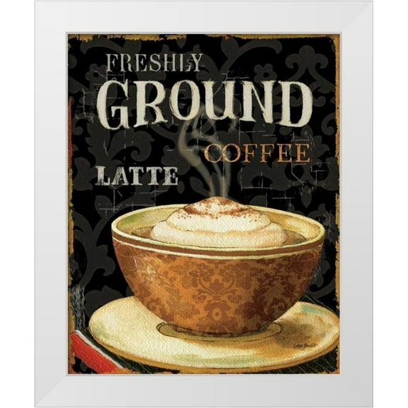 Audit, Lisa 15x18 White Modern Wood Framed Museum Art Print Titled - Today s Coffee II