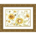 thumbnail image 1 of Audit, Lisa 18x13 Gold Ornate Wood Framed with Double Matting Museum Art Print Titled - Sunflowers Forever 03, 1 of 4