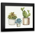 thumbnail image 1 of Audit, Lisa 18x15 Black Modern Framed Museum Art Print Titled - Mixed Greens XLVI, 1 of 5
