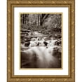 thumbnail image 1 of Audit, Lisa 19x24 Gold Ornate Wood Framed with Double Matting Museum Art Print Titled - Wahkeena Creek, 1 of 4