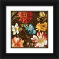 thumbnail image 1 of Audit, Lisa 20x20 Black Ornate Wood Framed with Double Matting Museum Art Print Titled - Rainbow Garden III, 1 of 4