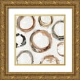 thumbnail image 1 of Audit, Lisa 20x20 Gold Ornate Wood Framed with Double Matting Museum Art Print Titled - Abstract Balance XI, 1 of 4