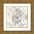 thumbnail image 1 of Audit, Lisa 20x20 Gold Ornate Wood Framed with Double Matting Museum Art Print Titled - Indigold V Gray, 1 of 4