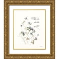 thumbnail image 1 of Audit, Lisa 20x24 Gold Ornate Wood Framed with Double Matting Museum Art Print Titled - Au Naturel III, 1 of 4