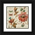 thumbnail image 1 of Audit, Lisa 26x26 Black Ornate Wood Framed with Double Matting Museum Art Print Titled - French Country V, 1 of 4