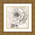 thumbnail image 1 of Audit, Lisa 26x26 Gold Ornate Wood Framed with Double Matting Museum Art Print Titled - Indigold VII Gray, 1 of 4