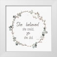 thumbnail image 1 of Audit, Lisa 26x26 White Modern Wood Framed Museum Art Print Titled - A Country Weekend XXVI v2 White, 1 of 4