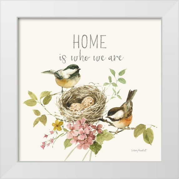 Audit, Lisa 26x26 White Modern Wood Framed Museum Art Print Titled - Blessed by Nature XVII