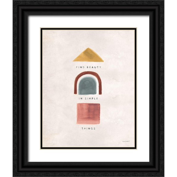 Audit, Lisa 26x32 Black Ornate Wood Framed with Double Matting Museum Art Print Titled - Simple Things 03