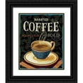 thumbnail image 1 of Audit, Lisa 26x32 Black Ornate Wood Framed with Double Matting Museum Art Print Titled - Today s Coffee IV, 1 of 4