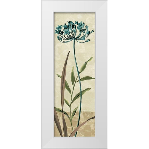 Audit, Lisa 7x14 White Modern Wood Framed Museum Art Print Titled - Growing I
