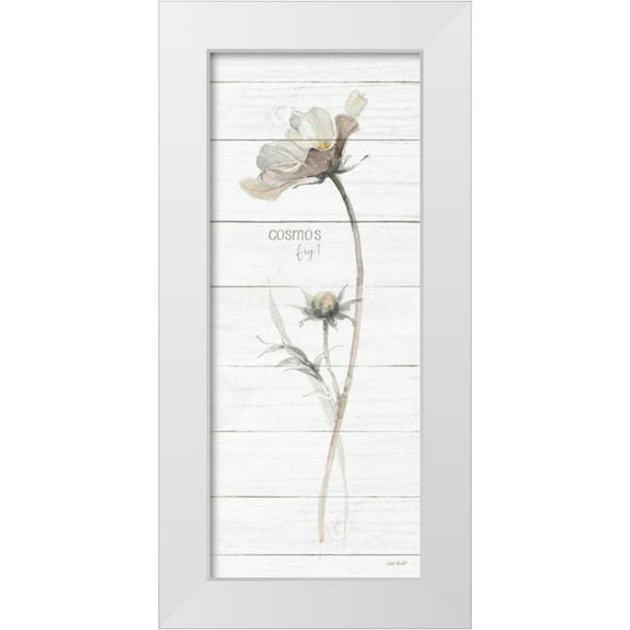 Audit, Lisa 8x14 White Modern Wood Framed Museum Art Print Titled - A Country Weekend VII Shiplap