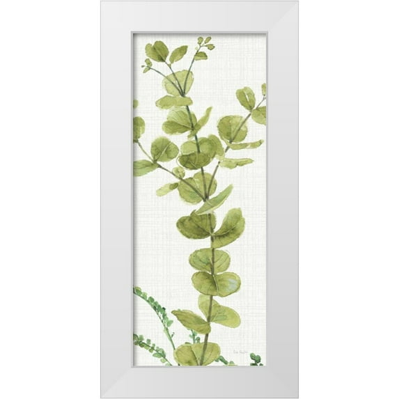 Audit, Lisa 8x14 White Modern Wood Framed Museum Art Print Titled - Mixed Greens LX v2