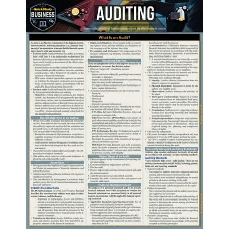 Auditing: A Quickstudy Reference Tool (Other)