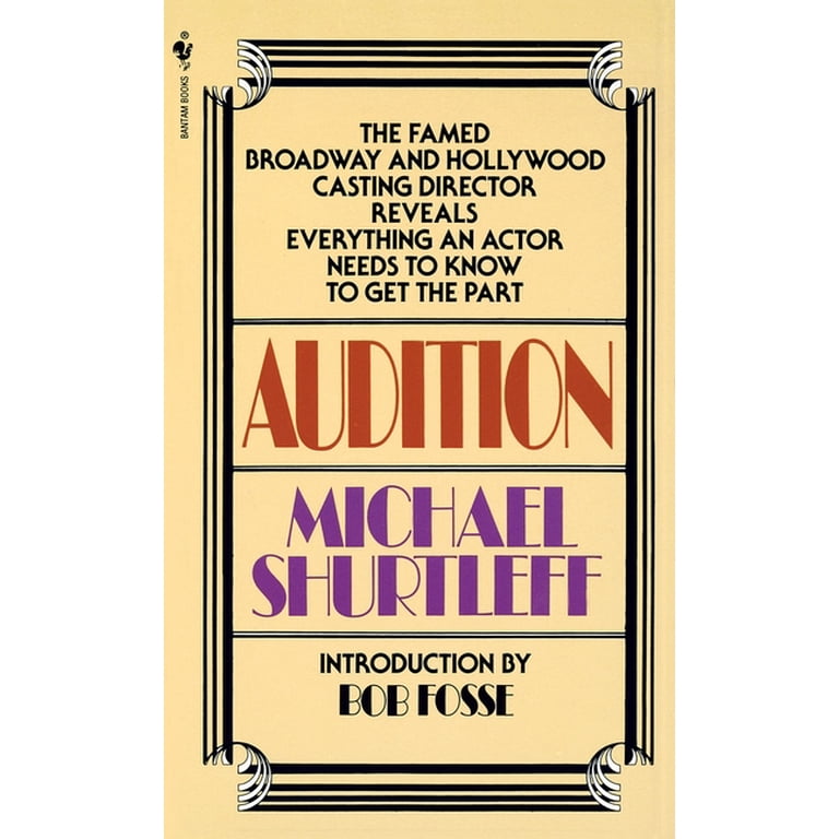 Audition by Michael Shurtleff book cover