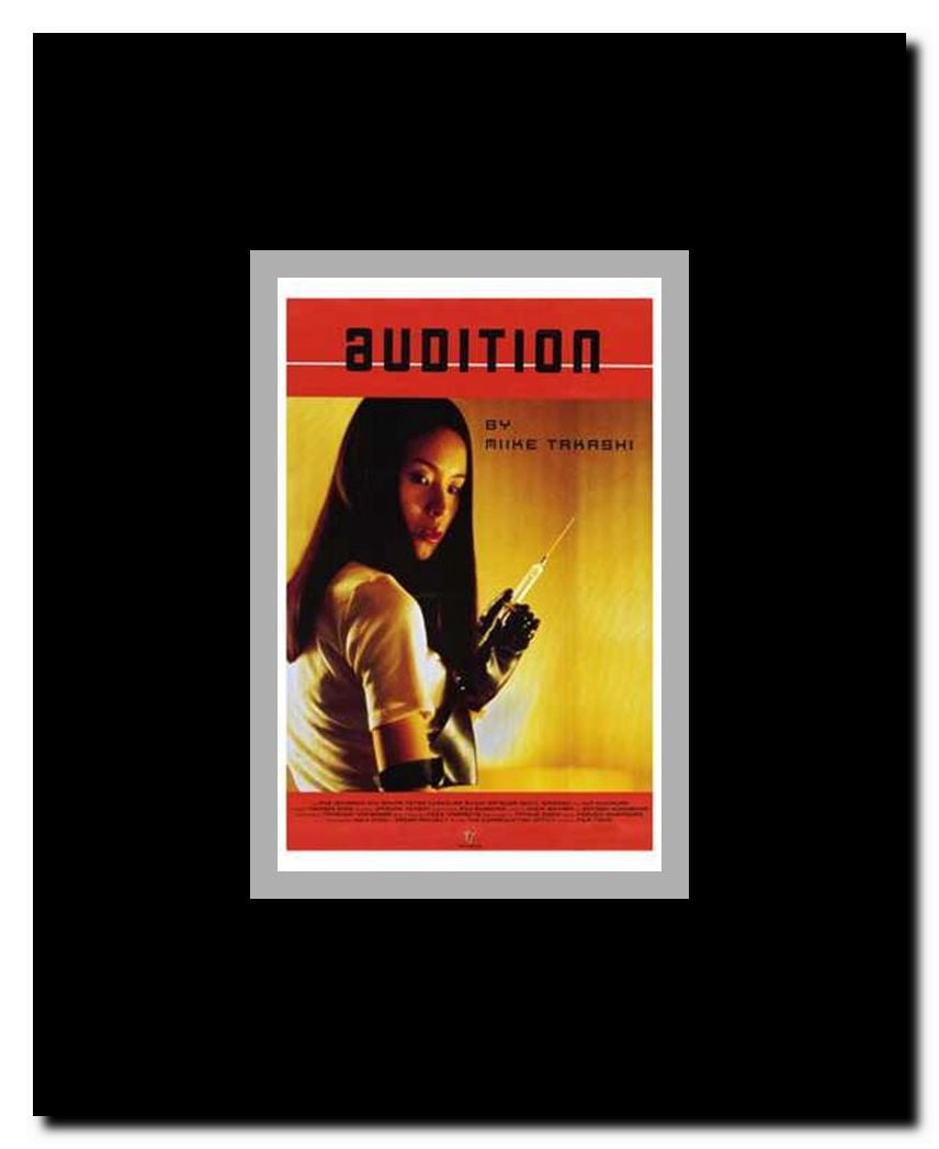 Audition Framed Movie Poster
