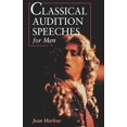 thumbnail image 1 of Audition Speeches Classical Audition Speeches for Men, (Paperback), 1 of 1