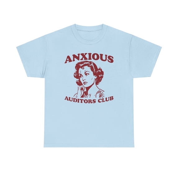Auditor Shirt Gifts Tshirt Crew Neck Short Sleeve