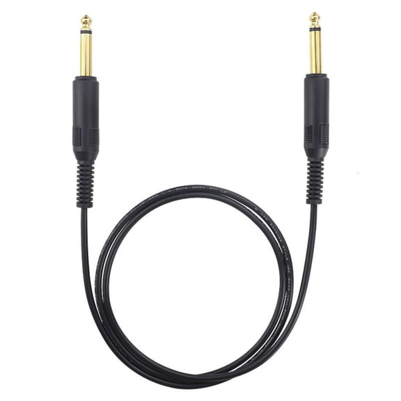 Auditory Cable 6.35mm to 6.35 /3.5mm Connectors For Amplifiers Home Theater