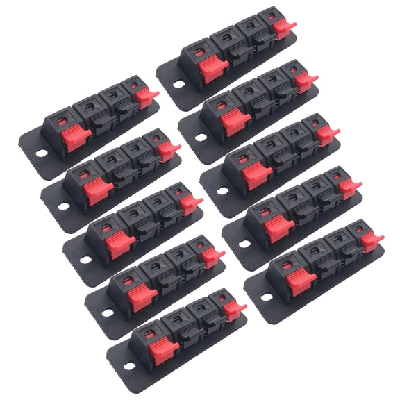 Auditory Clips 54mm 4Pin Connectors for Loudspeaker & Lamp Aging Tests