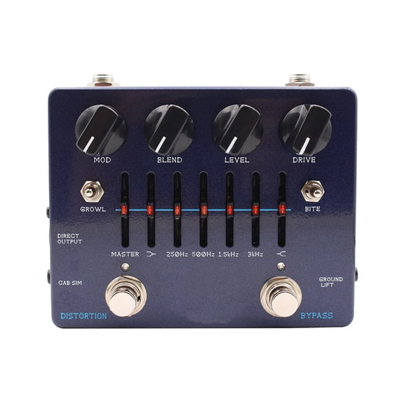 Auditory Processor Ultra Equaliser Instrument Distortion Equalisation and DI Effects Unit