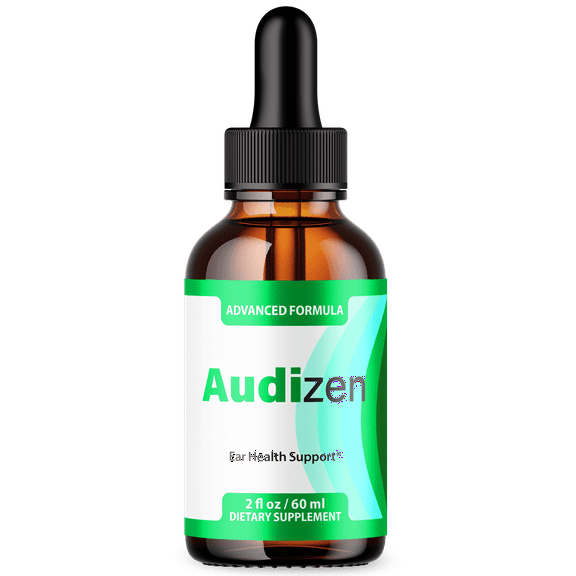 Audizen Ear Health Support Drops Natural Formula Healthy Hearing Supplement 30 Servings