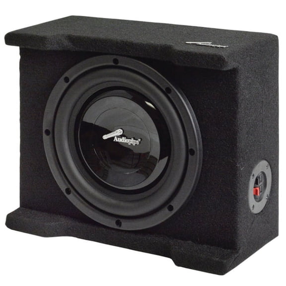 Audiopipe Single 8" Passive Sealed Shallow Mount Down-Firing Enclosure
