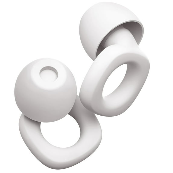 Audree Ear Plugs for Sleeping Noise Cancelling, Focus & 28dB Noise Reduction, White
